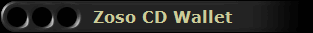 Zoso CD Wallet
